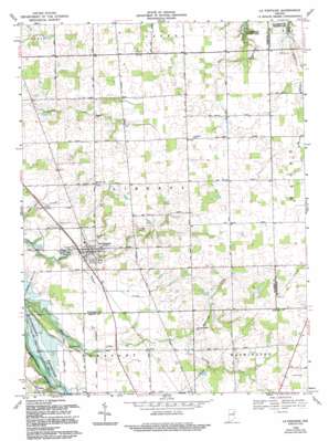 La Fontaine USGS topographic map 40085f6