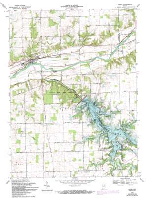 Lagro USGS topographic map 40085g6
