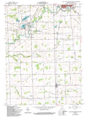 North Manchester South USGS topographic map 40085h7