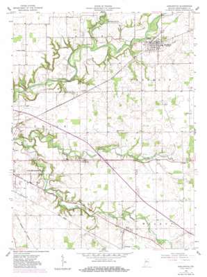 Darlington USGS topographic map 40086a7