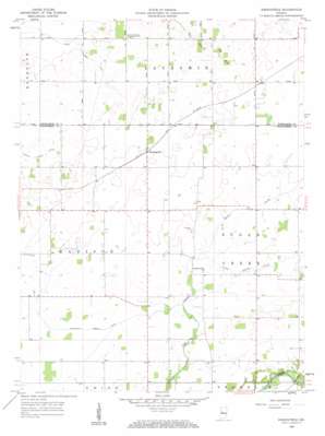 Kirkpatrick USGS topographic map 40086b7