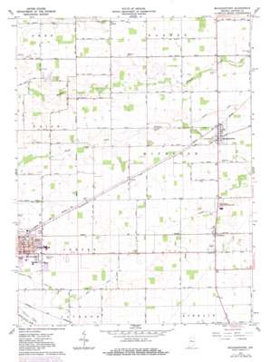 Michigantown USGS topographic map 40086c4