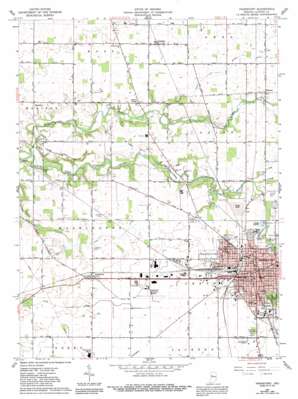 Frankfort USGS topographic map 40086c5