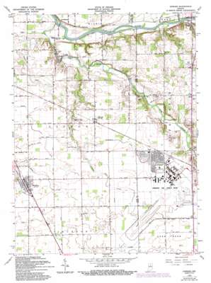 Onward USGS topographic map 40086f2