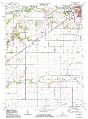 Clymers USGS topographic map 40086f4