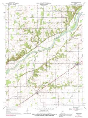 Burrows USGS topographic map 40086f5