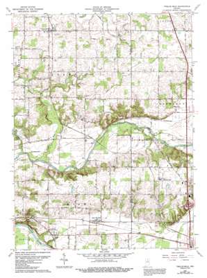 Twelve Mile USGS topographic map 40086g2