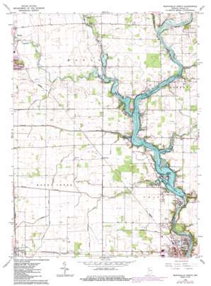 Monticello North USGS topographic map 40086g7