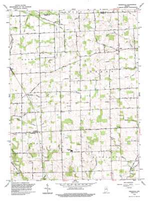 Deedsville USGS topographic map 40086h1