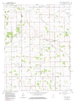 Grass Creek USGS topographic map 40086h4