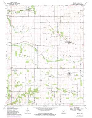 Mellott USGS topographic map 40087b2