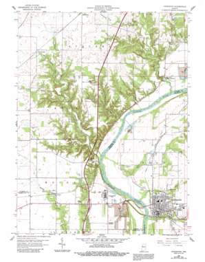 Covington USGS topographic map 40087b4