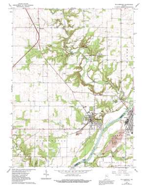 Williamsport USGS topographic map 40087c3
