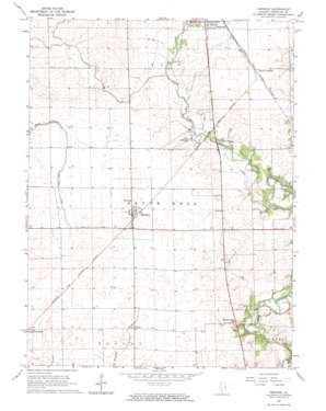Henning USGS topographic map 40087c6