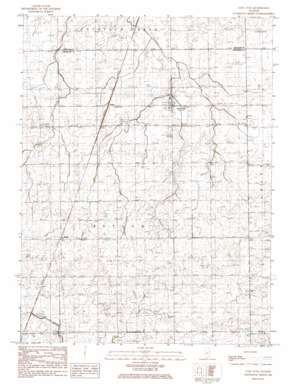 East Lynn USGS topographic map 40087d7