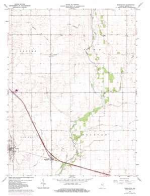 Templeton USGS topographic map 40087e2