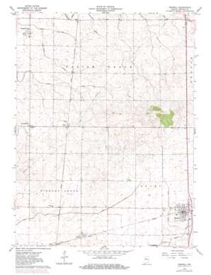 Boswell USGS topographic map 40087e4