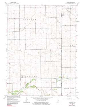 Darrow USGS topographic map 40087f5
