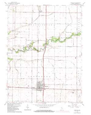 Kentland USGS topographic map 40087g4