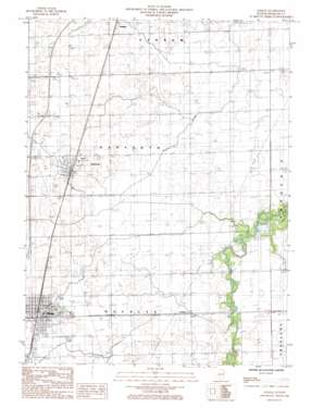 Gilman USGS topographic map 40087g8