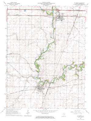 Champaign USGS topographic map 40088a1