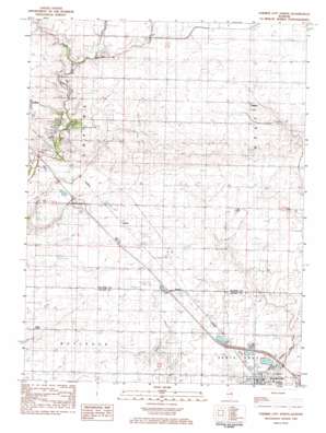 Farmer City North USGS topographic map 40088c6