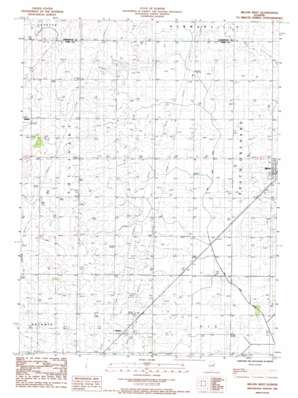 Melvin West USGS topographic map 40088e3