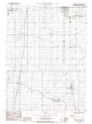 Forrest South topo map