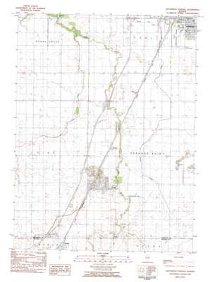 Southwest Pontiac USGS topographic map 40088g6