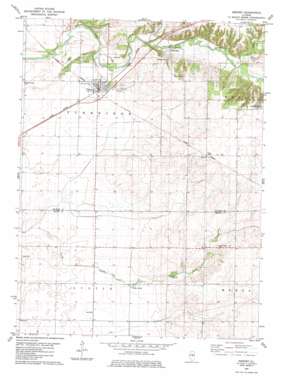 Kenney topo map
