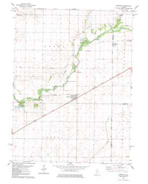 Chestnut USGS topographic map 40089a2