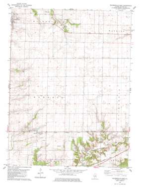 Waynesville East USGS topographic map 40089b1