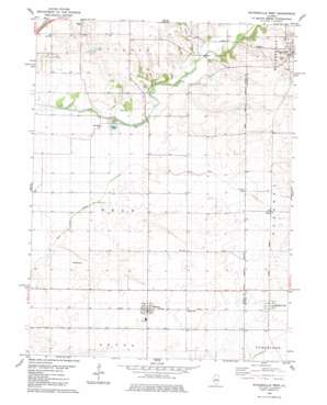 Waynesville West USGS topographic map 40089b2