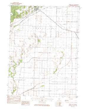 Forest City topo map