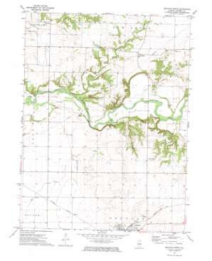 Delavan North USGS topographic map 40089d5