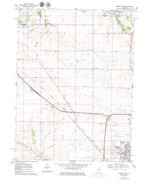 Normal West USGS topographic map 40089e1