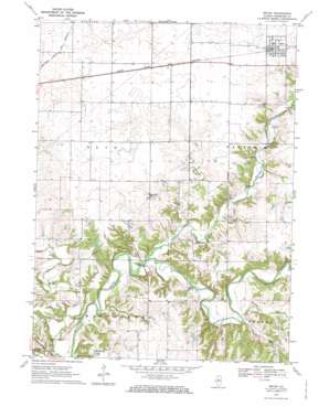 Secor USGS topographic map 40089f2