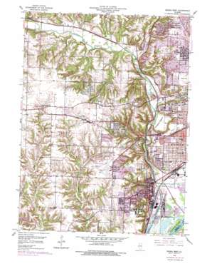 Peoria West USGS topographic map 40089f6