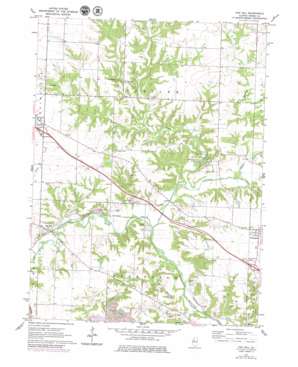 Oak Hill USGS topographic map 40089g7