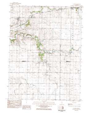 La Rose USGS topographic map 40089h2
