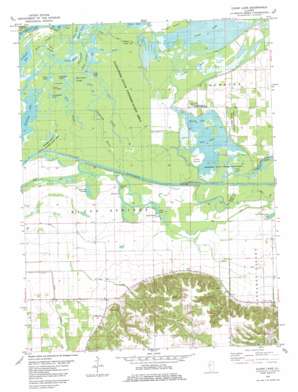 Clear Lake USGS topographic map 40090a3