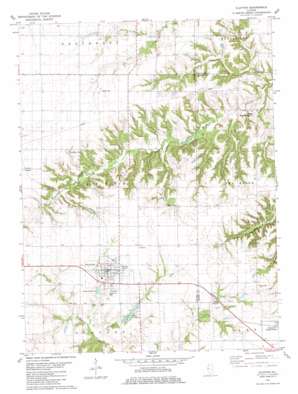 Clayton USGS topographic map 40090a8