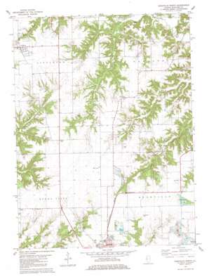 Rushville North USGS topographic map 40090b5