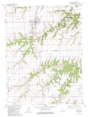 Augusta USGS topographic map 40090b8