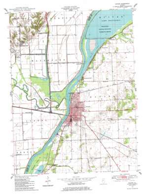 Havana USGS topographic map 40090c1