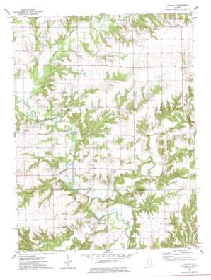 Fandon USGS topographic map 40090c7