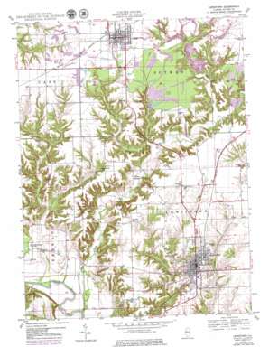 Lewiston USGS topographic map 40090d2