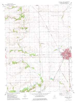 Bushnell West topo map