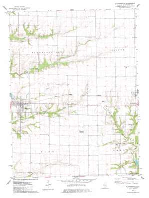 Blandinsville USGS topographic map 40090e7