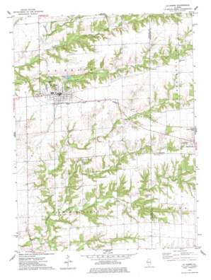 La Harpe USGS topographic map 40090e8